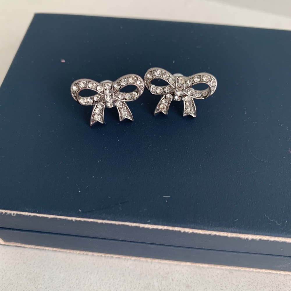 Bow Sparkly Earrings